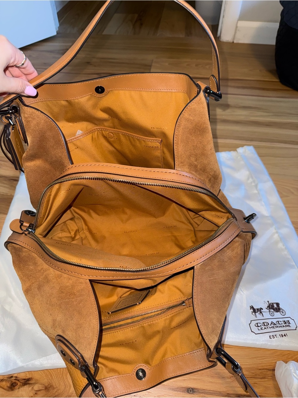 Coach Edie Shoulder Bag - Picture 7 of 7